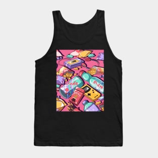 The Japanese retro snacks and drinks Tank Top